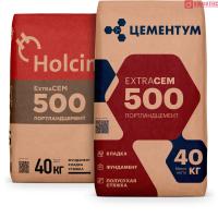 Портландцемент ПЦ500 (ExtraCEM 500) 40 кг Holcim