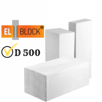 Газосиликатные блоки перегородочные El Block 600х250х100 D500
