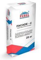 Белая цементная шпатлевка Perel 0650 FACADE - С