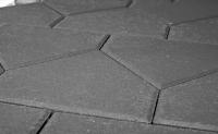 Плитка тротуарная BRAER Тиара серый, 283*200*60 мм