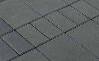 Плитка тротуарная BRAER Мозаика серый 100/200/300*60 мм