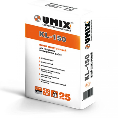 Плиточный клей UMIX KL-125